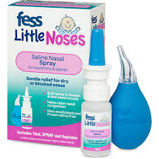 Saline nasal sprays can help moisturize your nose while also cleaning out any dust, dirt, and pollen. Buy Fess Little Noses Saline Nasal Spray 15ml Online Singapore Ishopchangi