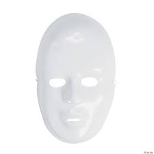 Wear a mask, wash your hands, stay safe. Diy White Face Masks Oriental Trading