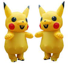 Free shipping for many products! Inflatable Costume Mascot Lovely Yellow Pikachu For Kids Adult Christmas Carnava Ebay