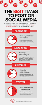 The goal isn't to be 'on social media '. Post On These Timings To Getting Best Social Media Traction
