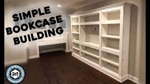 A few years ago, when i was living in manhattan, i wanted strong book shelves to hold our large library of books on city planning. Building A Simple Book Case Woodworking How To Youtube