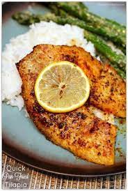 Quick Pan Fried Tilapia Fried Tilapia Tilapia Recipes Easy Fried Fish Recipes