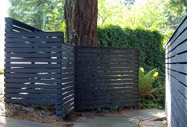 They have a modern industrial look and are extremely solid, giving the impression of quite an intimidating. Backyard Ideas Modern Backyard Fence Ideas