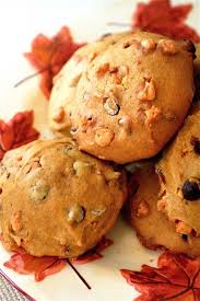 Pumpkin Cookies With Chocolate And Butterscotch Chips Yum Pumpkin Chip Pumpkin Chocolate Chip Cookies Pumpkin Recipes