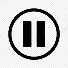 Pause Vector Icon Pause Icons Pause Stop Png And Vector With Transparent Background For Free Download Vector Icons Vector Icons Free Soundcloud Logo