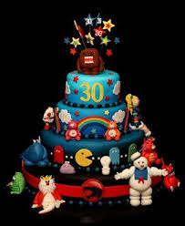 Cartoon Character Birthday Cake Images For Boys 80s Childrens Tv Cartoon Characters 30th Birthday Cake The Cake Cake Character Cakes Amazing Cakes