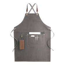 Split leather welding apron add to your welding jacket when additional add to your welding jacket when additional protection is required or use for light welding over clothing. Canvas Work Apron Multifunction Tool Aprons With Pockets Back Cross Workshop Apron For Carpenters G Buy At A Low Prices On Joom E Commerce Platform