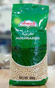 Pearl couscous is made of rolled semolina and becomes soft and chewy pasta balls when cooked. Moghrabieh Pearl Couscous Delivered Yourgrocer