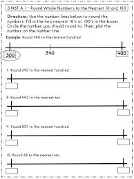 Rounding To The Nearest 10 And 100 Freebie Teaching Rounding Third Grade Math Third Grade Worksheets