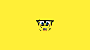 Spongebob Face With Glasses Minimalist Wallpaper Hd Wallpapers 1080p Spongebob Wallpaper Minimalist Wallpaper Spongebob Faces