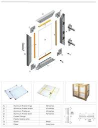 Modern Kitchen Cabinet Door Aluminum Frame View Anodized Aluminum Doors Frames Shangli Product Details Aluminium Doors Modern Kitchen Cabinets Cabinet Doors