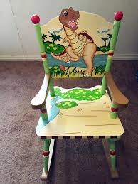 Amazon Com Erinni S Review Of Fantasy Fields Dinosaur Kingdom Rocking Repainting Furniture Painted Chairs Pretty Furniture