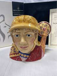 Limited edition, royal Daulton Alexander, the great large Toby mug