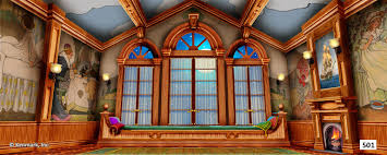 Peter Pan Theatrical Backdrop Rentals By Kenmark Scenic Backdrops Backdrops Backdrop Design Painting