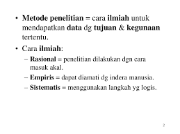 1 Pengertian Proses Penelitian Ppt Download