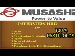 We did not find results for: Kisi Kisi Tes Pt Musashi Auto Parts Indonesia Youtube