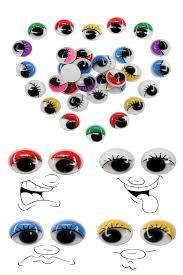Hyd Playable Plastic Eye Toy Eye 15 Mm 50 Pieces Black and White Color -  Trendyol