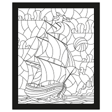 Glas in lood raam *** uit mexico *** heel groot rond 106cm.!. Glas In Lood Kleurboek Reizen Speelactief Glas In Lood Kleurboek