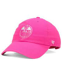 47 Brand Girls Edmonton Oilers Clean Up Cap 47 Brand Edmonton Oilers Sports Fan Shop