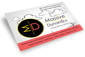 In addition to serving as a convenient reminder of your contact information, a business. Massive Dynamics Business Card