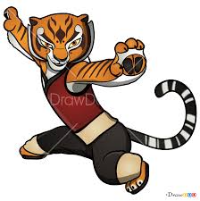 How to Draw Tigress, Kung Fu Panda