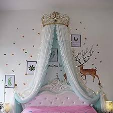 This means that you can update it to match the appearance and décor of your home without much trouble. Princess Crown Bed Canopy Lace Dome Netting Curtains Fine Mesh Play Tent For Girls Home Decor D Suitable For 1 8m Bed Buy Online At Best Price In Uae Amazon Ae