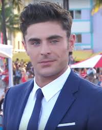 He's had a tough life, which isn't surprising given he's used as a cosmetics tester. Zac Efron Wikipedio