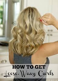 How To Curl Your Hair For Loose Waves Honey We Re Home Curls For Long Hair Hair Curling Tips How To Curl Your Hair