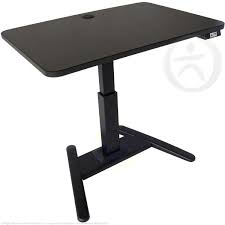 The Uplift 975 Is A Single Leg Adjustable Height Standing Pedestal Desk With A Smaller Footprint Great For Corners O Adjustable Height Desk Pedestal Desk Desk