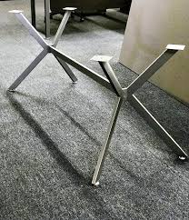 Aside from that, i would check out etsy. Chrome Table Base V Leg 28 High By 67 Wide Etsy Metal Table Base Chrome Dining Table Table Base