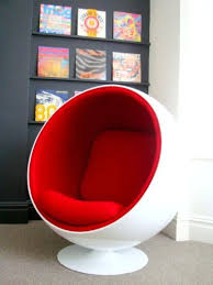 Stunning Eero Aarnio Ball Pod Egg Chair Armchair White Red Eames Retro Ebay Egg Chair Cool Chairs Chair