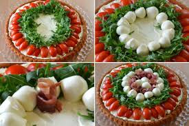 Crostata Salata A Base Morbida Ricetta Ricette Pasti Italiani Ricette Per Buffet
