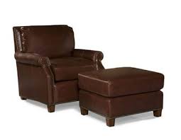 Sam S Club Furniture Clearance Kingston Chair Chair And Ottoman Luxury Leather Furniture Leather Chair
