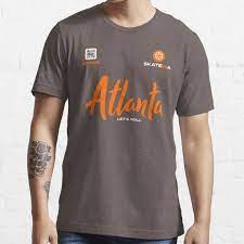 SKATE With Andres Atlanta Logo Double Orange APRR with QR code 1