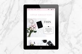 Email Newsletter Design Mockup Pink Marble Gold Reux Design Co Newsletter Design Email Newsletter Design Graphic Design Inspiration