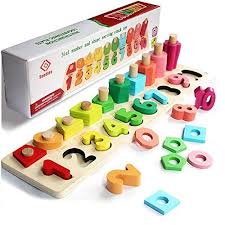 Children explore their own feelings and moods…as they piece together fun photo puzzles featuring kids just like themselves! Sendida Montessori Math Shapes Puzzle Toys Toddlers Stacking Wood Blocks Number Shape Sorting Early Learning For Kids Preschool Counting Educational Toys Planet