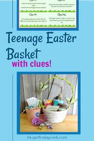 An easter egg hunt is a great way to keep children entertained during the easter holidays. Easter Egg Hunt Clues For An Older Child Teenage Easter Basket Fun