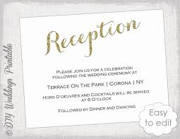 Reception Cards Template Free Luxury Wedding Reception Invitation Template In 2020 Wedding Reception Invitations Wedding Invitation Card Template Reception Invitations