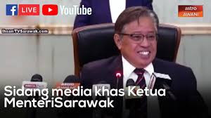 See more of kami sayang ketua menteri sarawak on facebook. Sidang Media Khas Ketua Menteri Sarawak Youtube