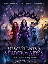 Movie - 🌑✨ DESCENDANTS 5: SHADOW OF THE ABYSS (2026) ✨🌑 Auradon is  breaking… and the darkness is learning how to fight back. A mysterious rift  in time has opened, unleashing ancient