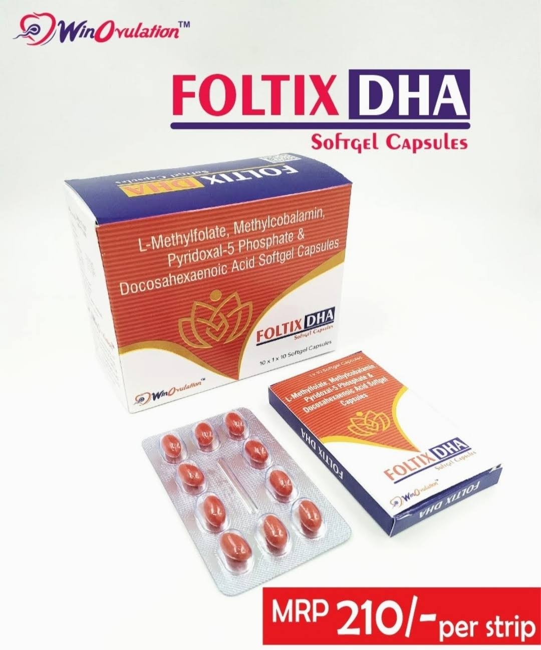 FOLTIX DHA Softgel Capsules product image