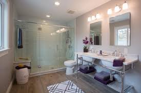 .boho graphic lilac grey 3 piece bathroom rugs set bath rug contour mat and toilet lid cover. Lilac Master Bathroom Hgtv