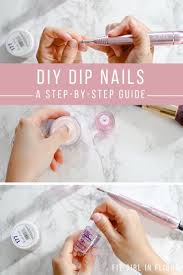 Diy Dip Powder Nails Life On Beacon Acrylic Dip Nails Diy Acrylic Nails Dipped Nails