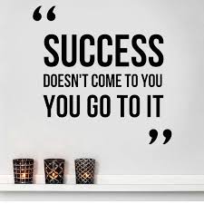 We have a massive amount of desktop and mobile backgrounds. Inspire Wall Decoration Of English Character Words Success Wallpaper For Office Motivational Wall Decal Wall Stickers Aliexpress
