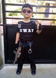 Diy Kids Police Costume Police Costume Kids Cop Costume For Kids Police Costume