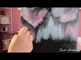black canvas forest رسم غابة سوداء غريبة الالوان youtube painting tutorial nature art drawings
