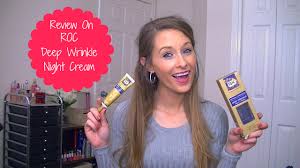 This is one of the most effective game changers. Review On Roc Retinol Deep Wrinkle Night Cream Youtube