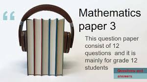 Did you know that i have a. Gr 12 Mathematics P3 Final Exam Revision Questions And Answers Teacha