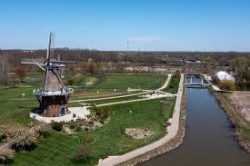 The last windmill to leave the Netherlands sits on this 36 ...