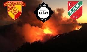Süper lig'de 17 eylül cuma günü diğer i̇zmir temsilcisi göztepe ile karşılaşacak altay, hazırlıklarına başladı. Rekabete Mola Agac Seferberligine Izmir Kulupleri De Katildi
